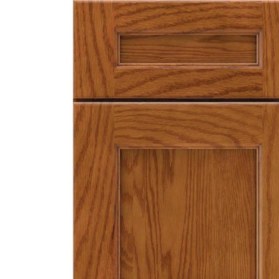 5 Piece Cattail Medium Finish 5 Piece Cabinets