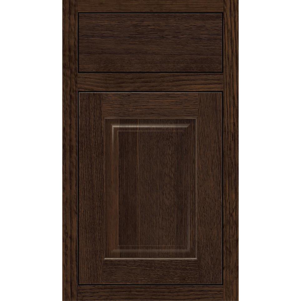 Square Bombay Dark Finish Square Cabinets