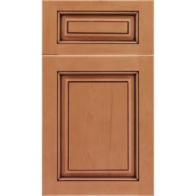 Square Ginger Mocha Glaze Glaze - Stain Square Cabinets