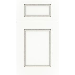 5 Piece Whitecap Smoke Glaze Glaze - Paint 5 Piece Cabinets
