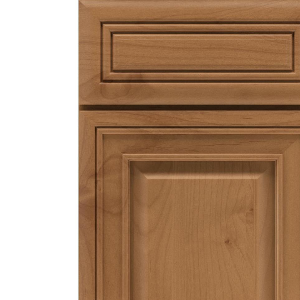 Square Sahara Light Finish Square Cabinets