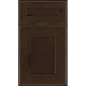 Square Cappuccino Dark Finish Square Cabinets