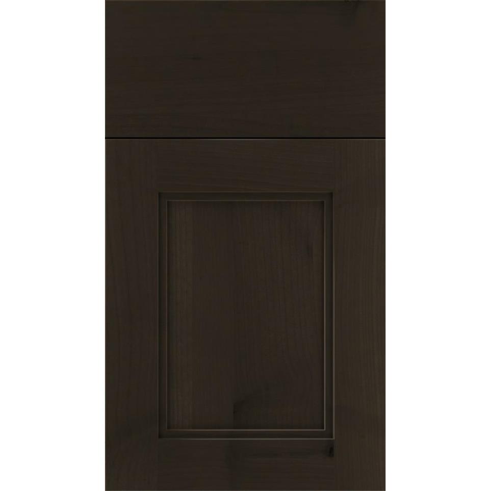 Square Thunder Dark Finish Square Cabinets