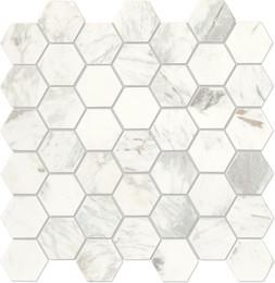 Mosaic Stratus White Honed White Tile