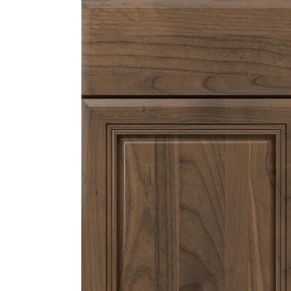 Square Morel Medium Finish Square Cabinets