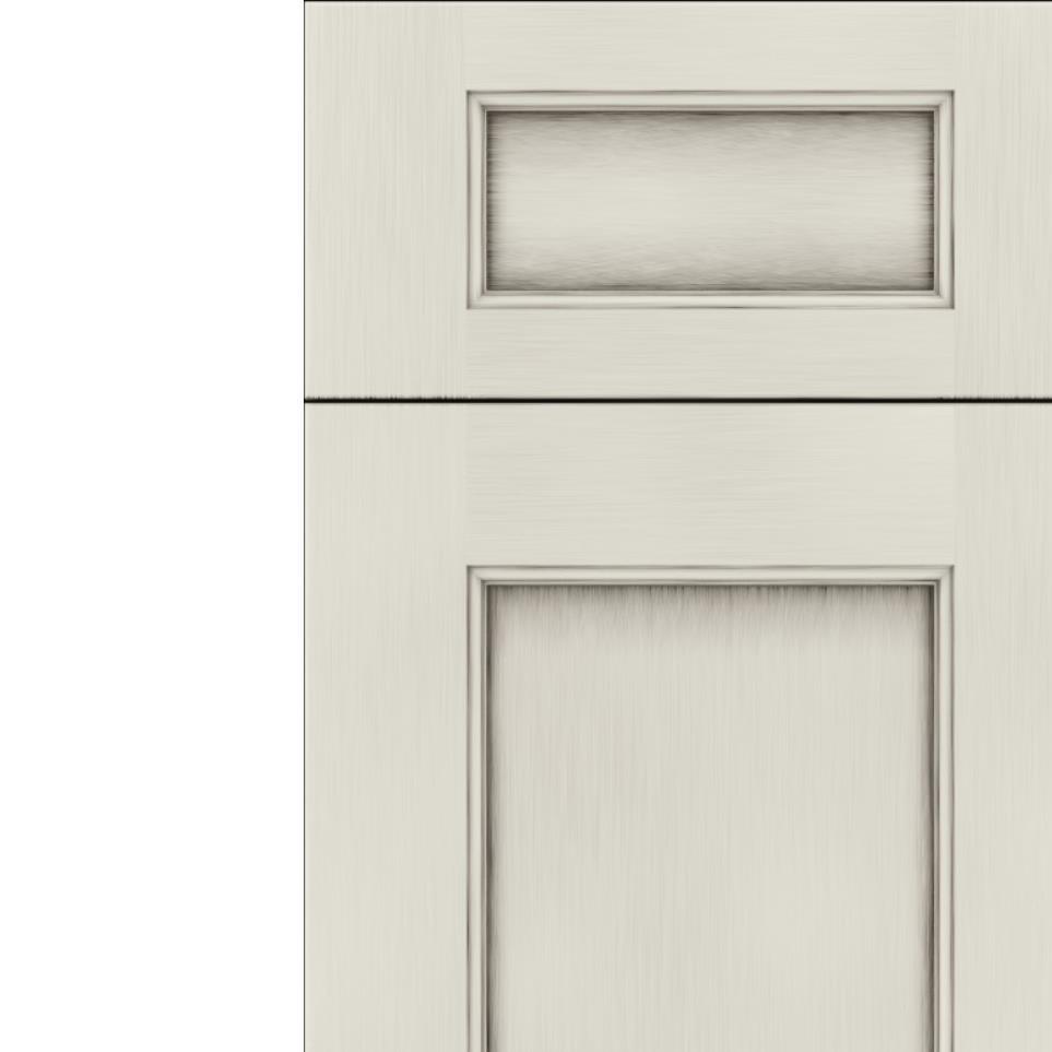 5 Piece Silverstone Paint - White 5 Piece Cabinets