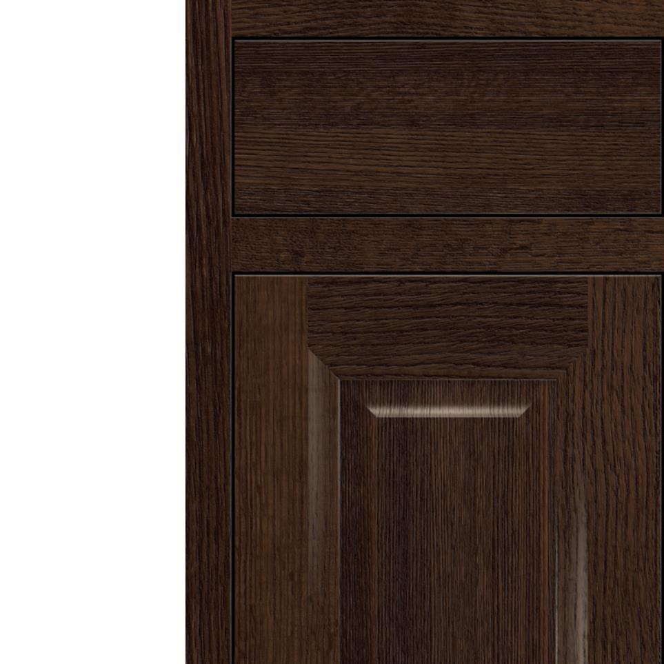 Inset Rodeo Dark Finish Inset Cabinets