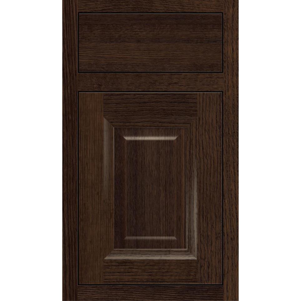 Inset Rodeo Dark Finish Inset Cabinets