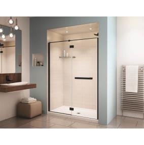 Door Matte Black Black Showers