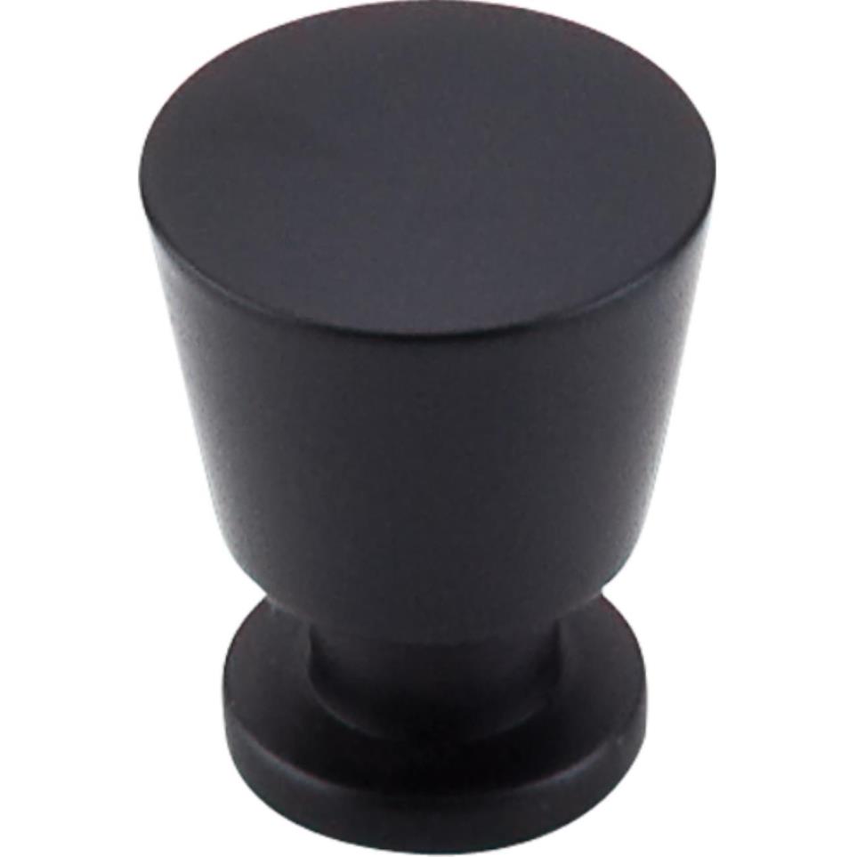 Knob Flat Black Black Knobs