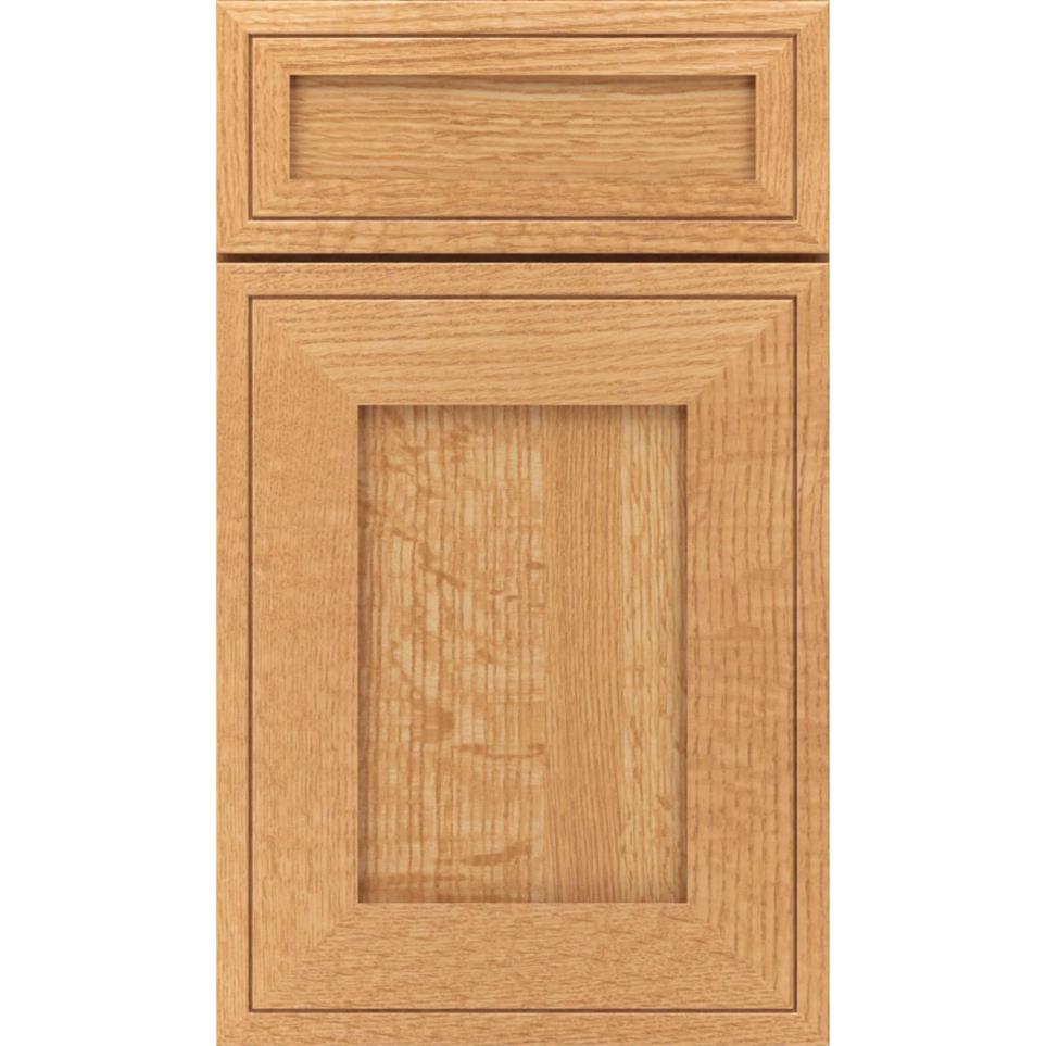 Square Natural Light Finish Square Cabinets