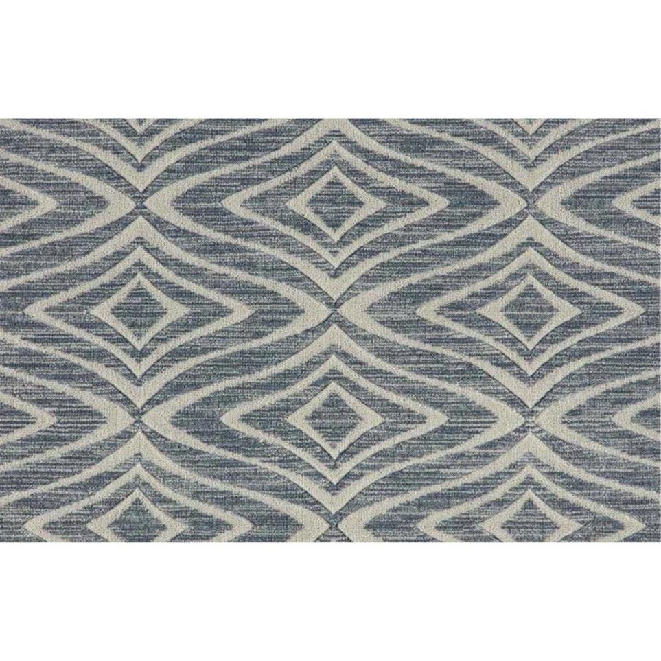 Pattern Steel Blue Blue Carpet