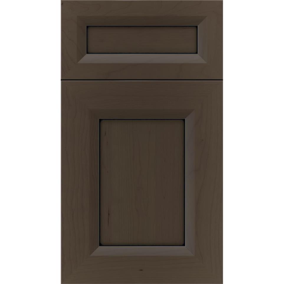 5 Piece Thunder Black Glaze Glaze - Stain 5 Piece Cabinets