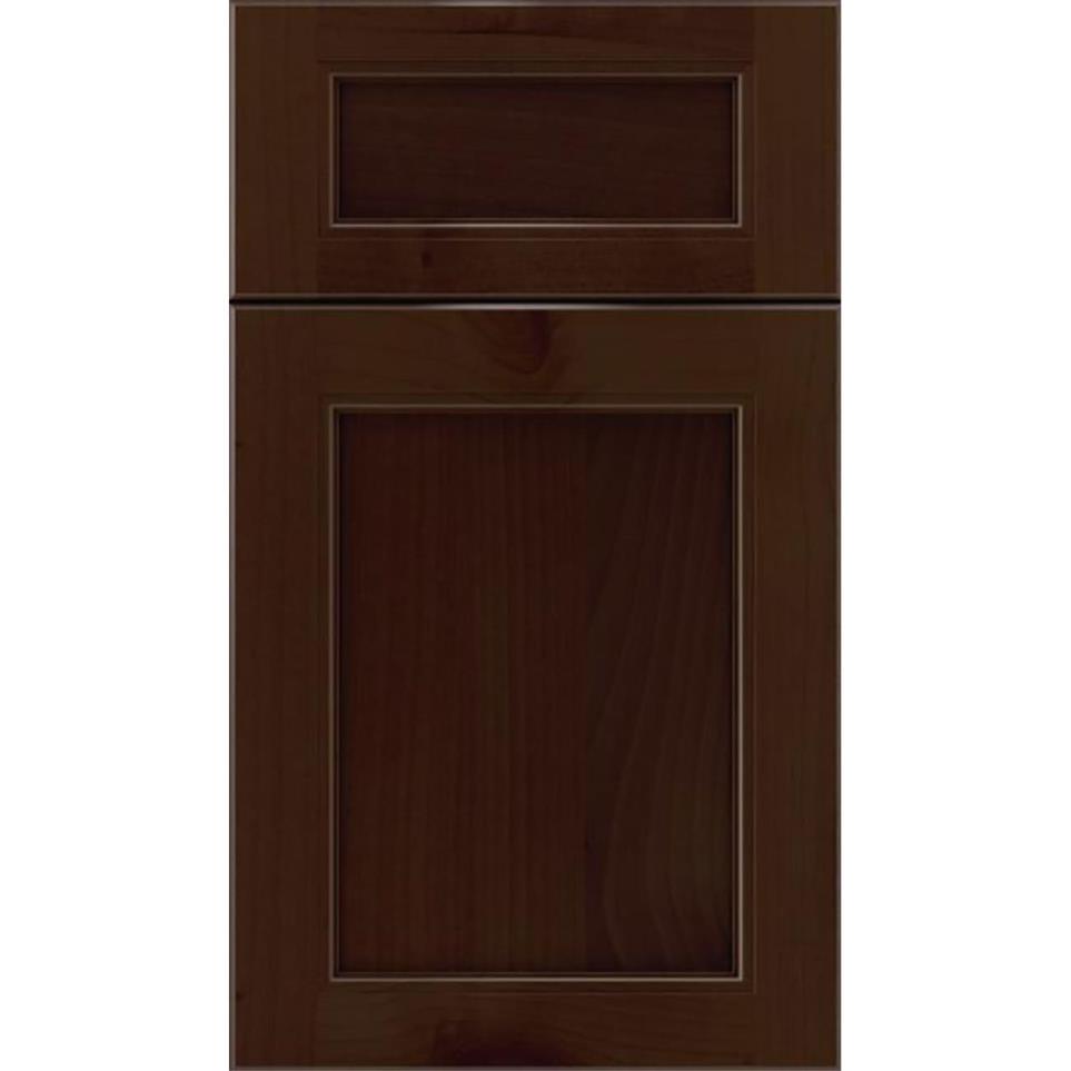 5 Piece Cappuccino Dark Finish 5 Piece Cabinets