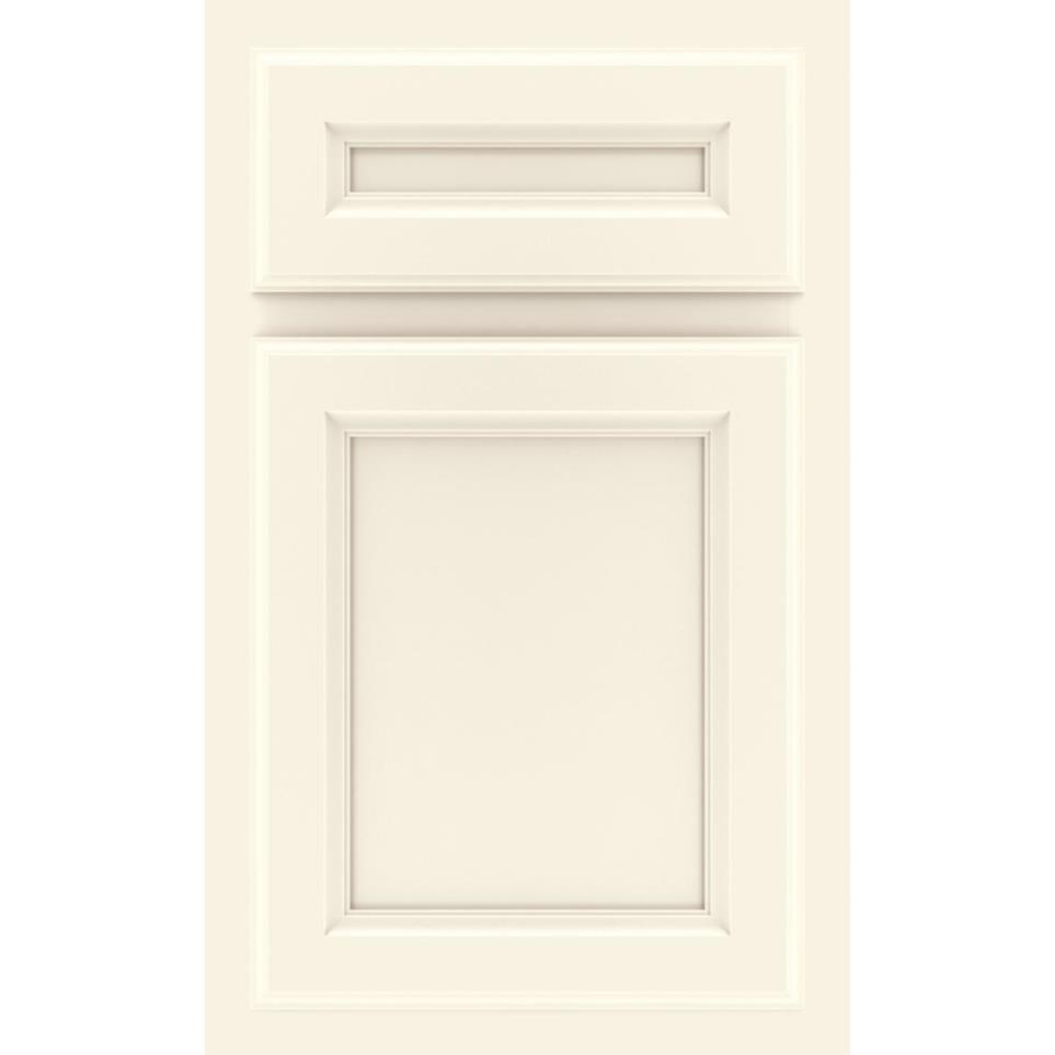5 Piece Coconut Paint - White 5 Piece Cabinets