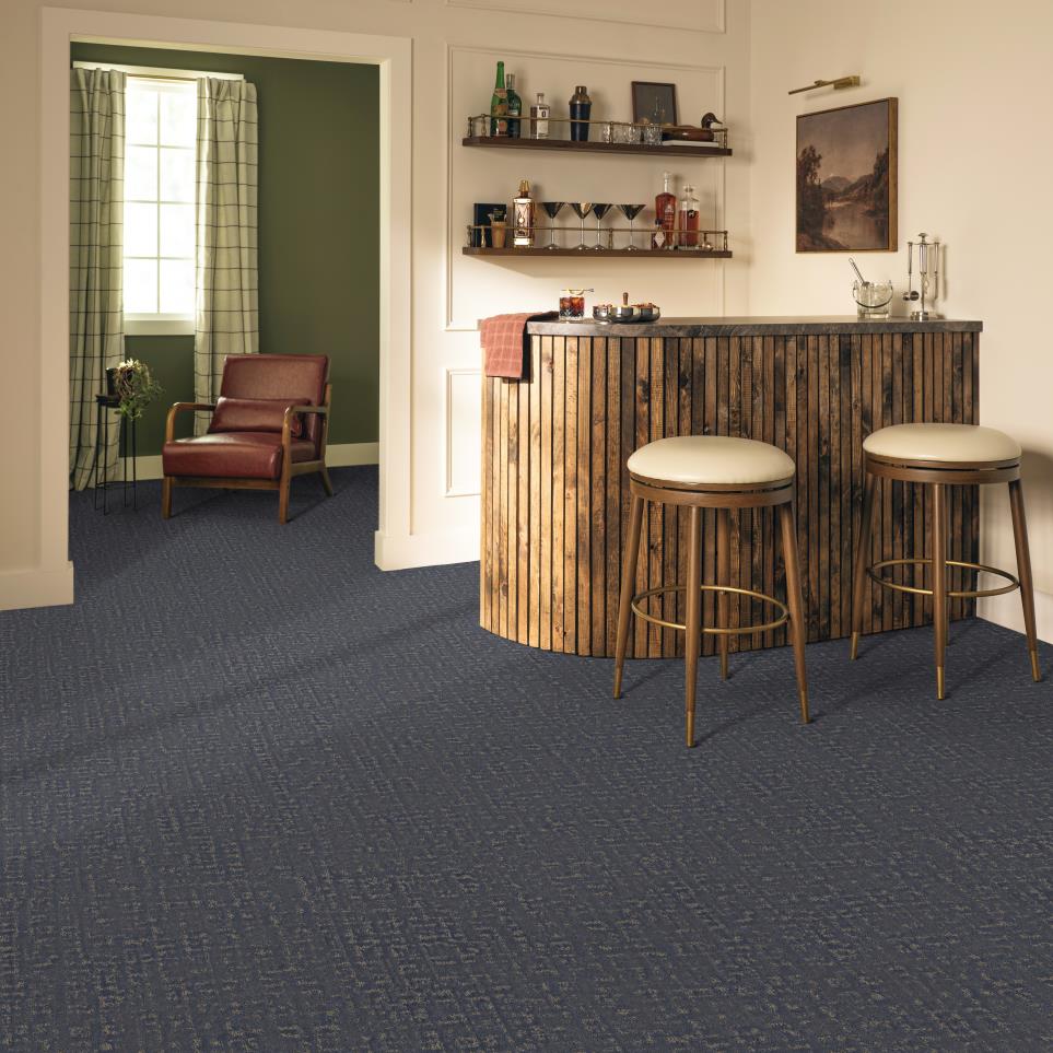 Pattern Seaworthy Blue Carpet