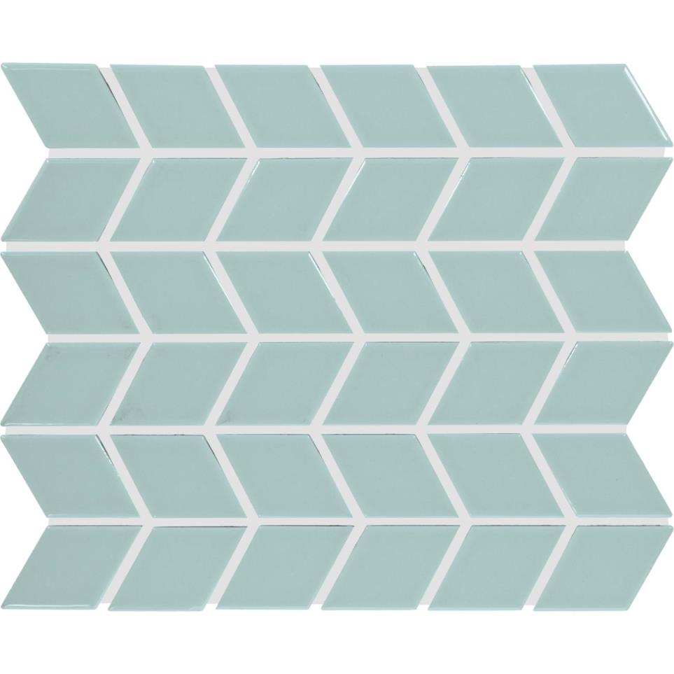 Mosaic Spa Glossy Blue Tile