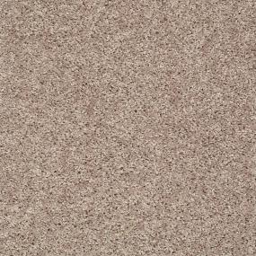 Textured Saxony Taupe Stone Beige/Tan Carpet