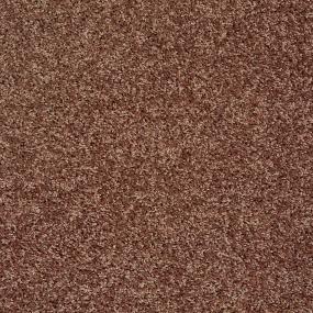 Textured Saxony Chestnut Brown Carpet