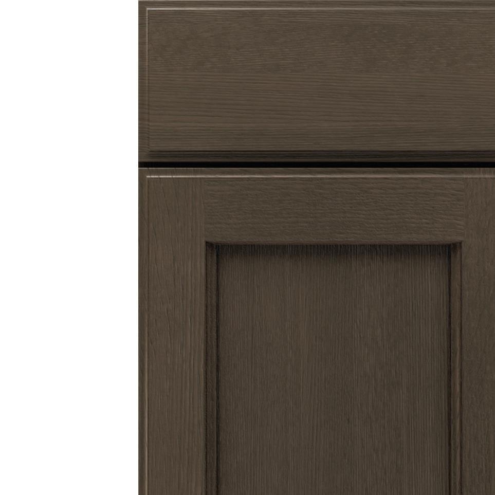 Square Boulder Dark Finish Square Cabinets