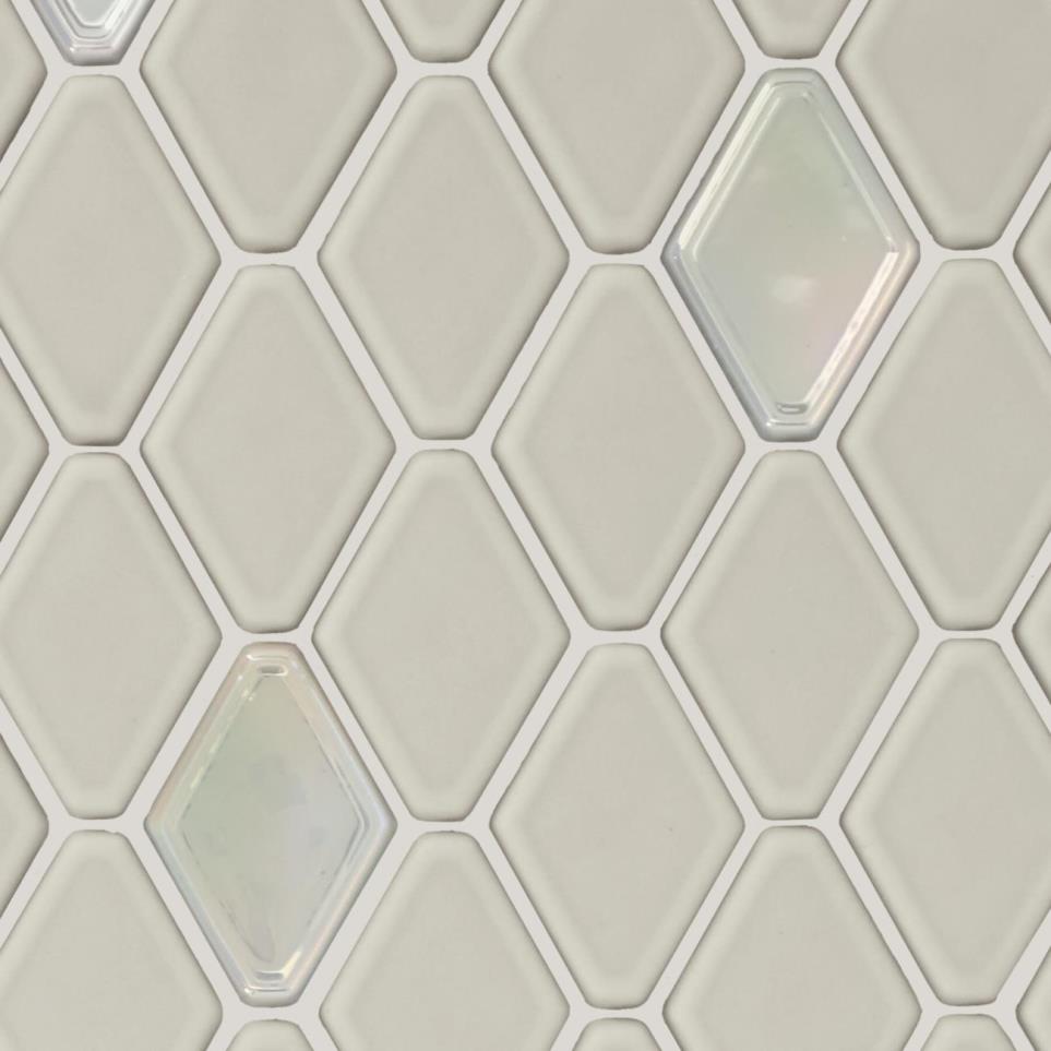 Mosaic Comet Matte Beige/Tan Tile