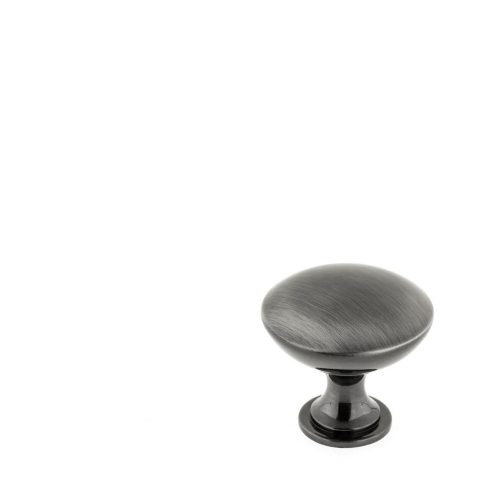 Knob Black Stainless Steel Stainless Steel Knobs