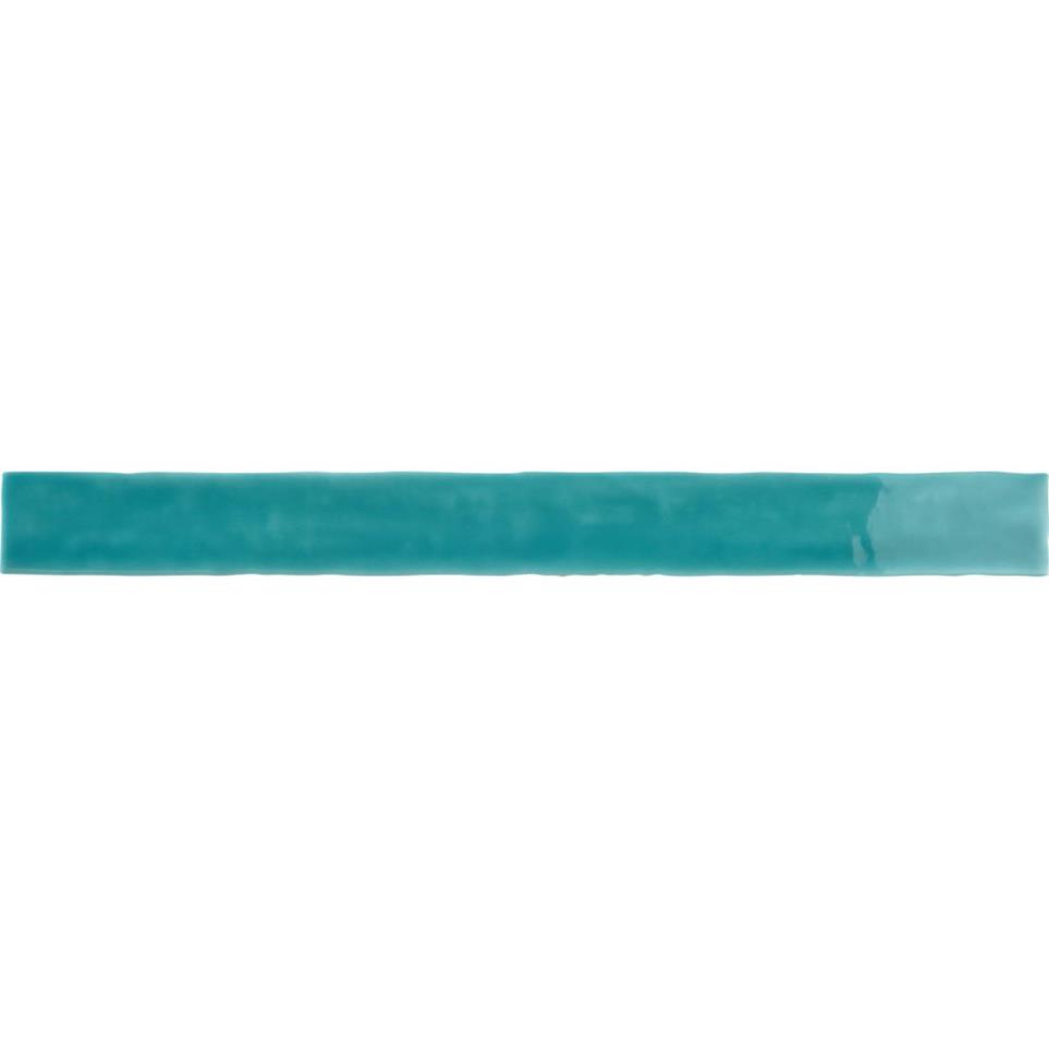 Tile Wave Glossy Blue Tile