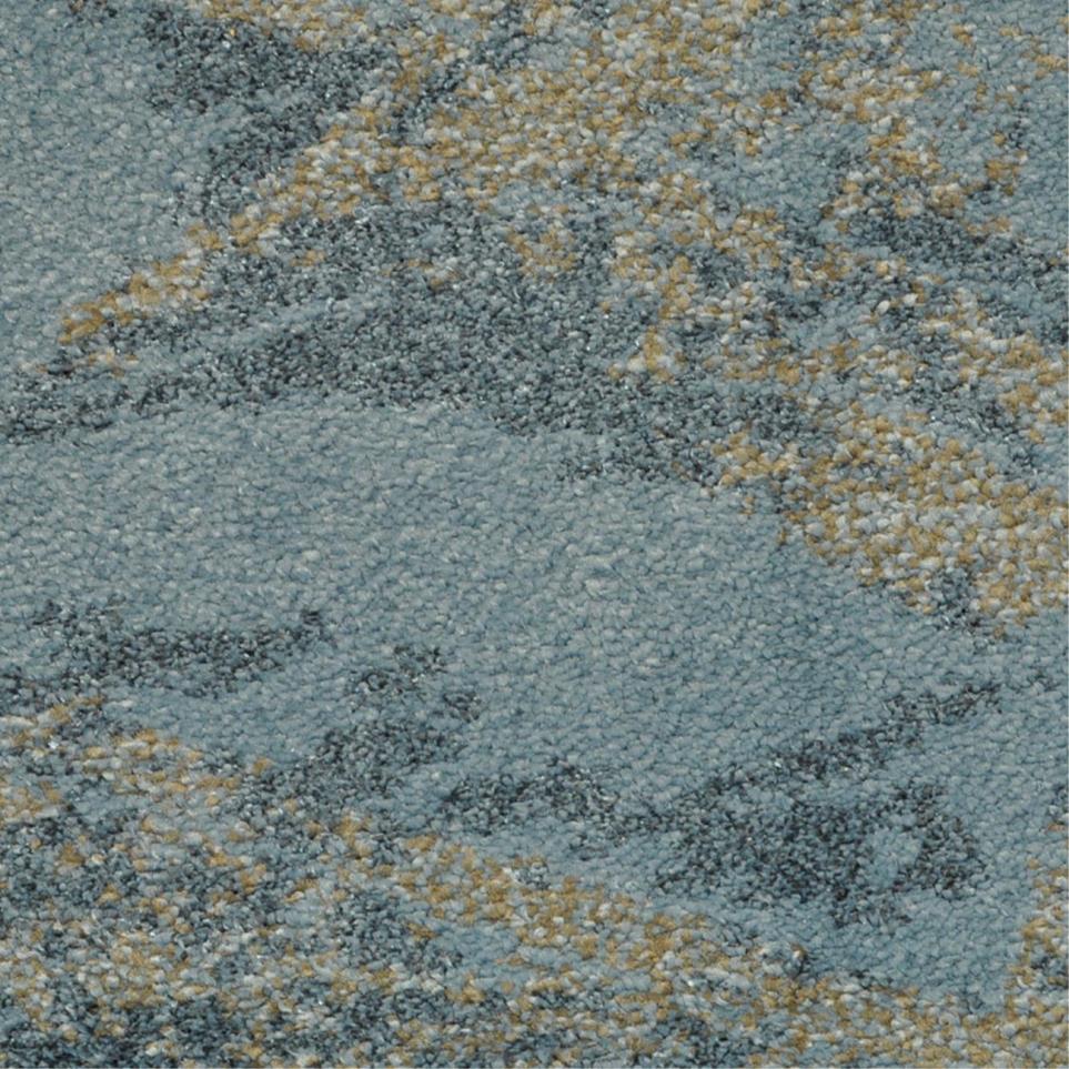 Pattern Ocean Park Blue Carpet