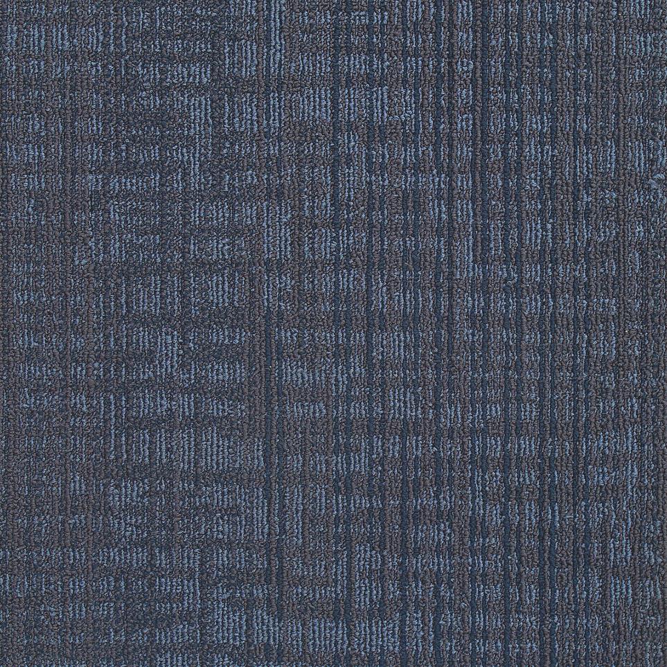 Multi-Level Loop Liberty Blue Blue Carpet Tile
