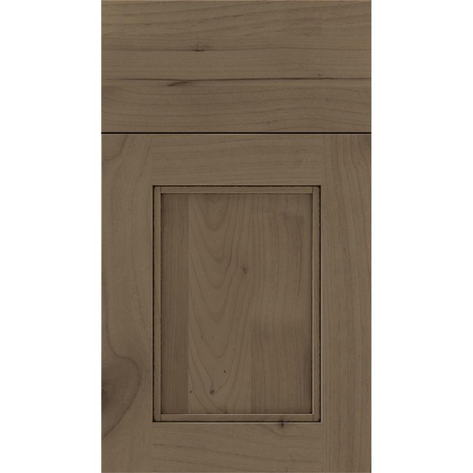 Square Winter Black Glaze Glaze - Stain Square Cabinets