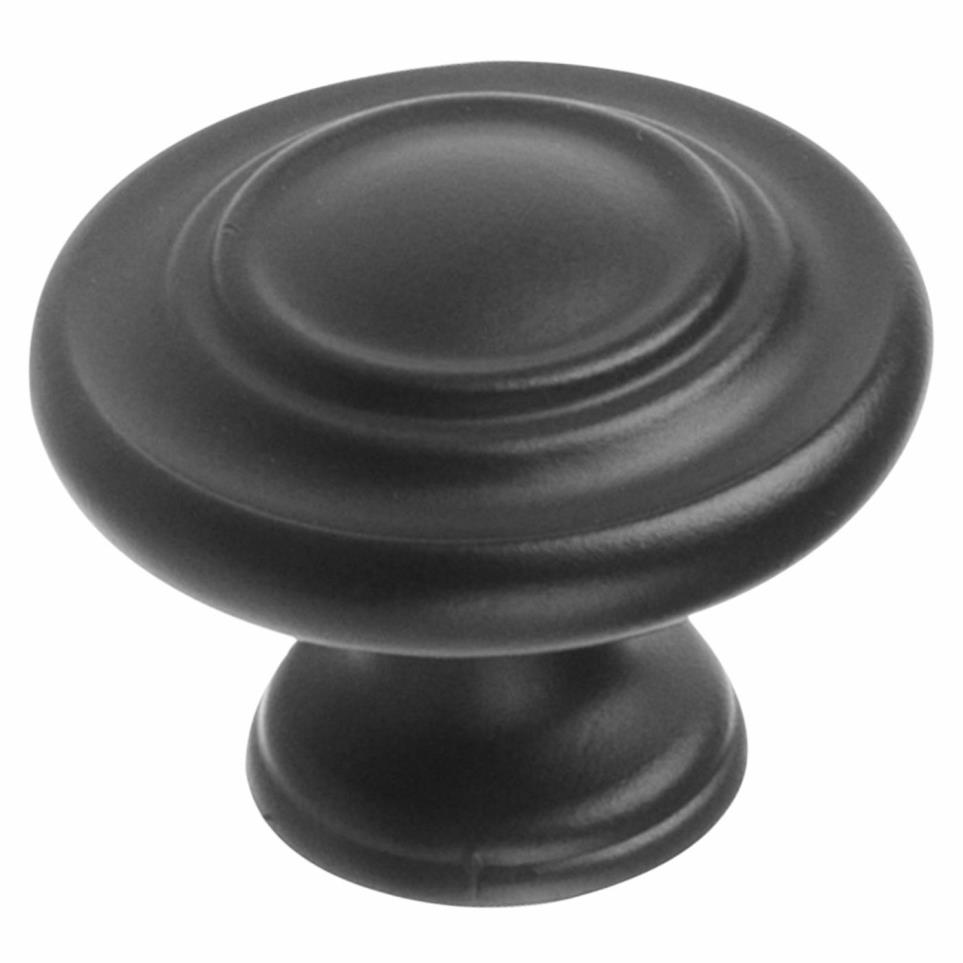 Knob Matte Black Black Knobs