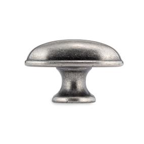 Knob Faux Iron Nickel Knobs