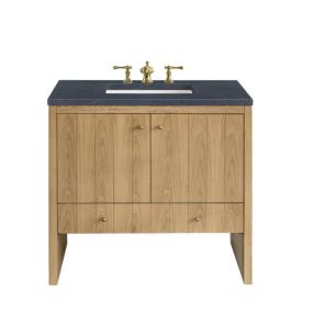 Base with Sink Top Light Oak Light Finish Vanities