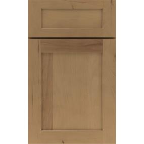 5 Piece Buckskin Medium Finish 5 Piece Cabinets