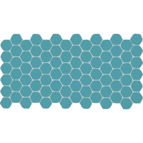 Mosaic Ocean Blue Matte Blue Tile