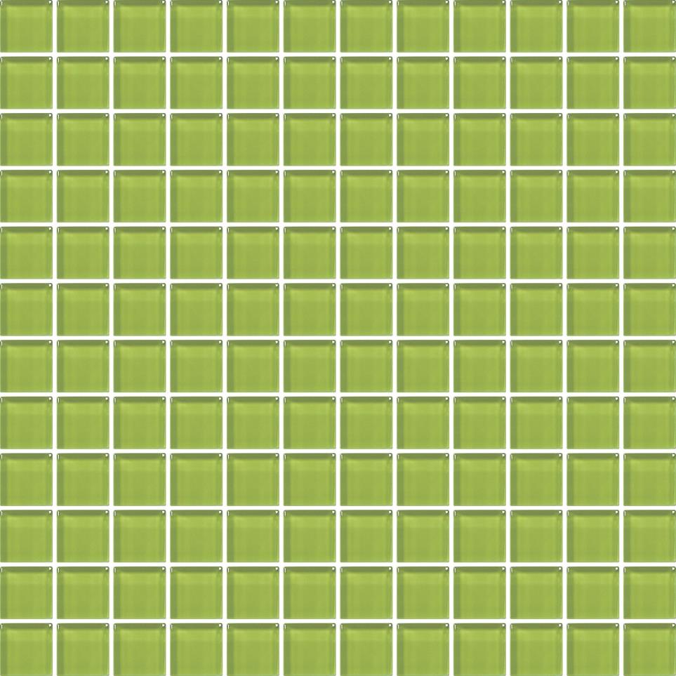 Mosaic Lime Green Glass Green Tile