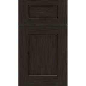 5 Piece Weathered Slate Dark Finish 5 Piece Cabinets