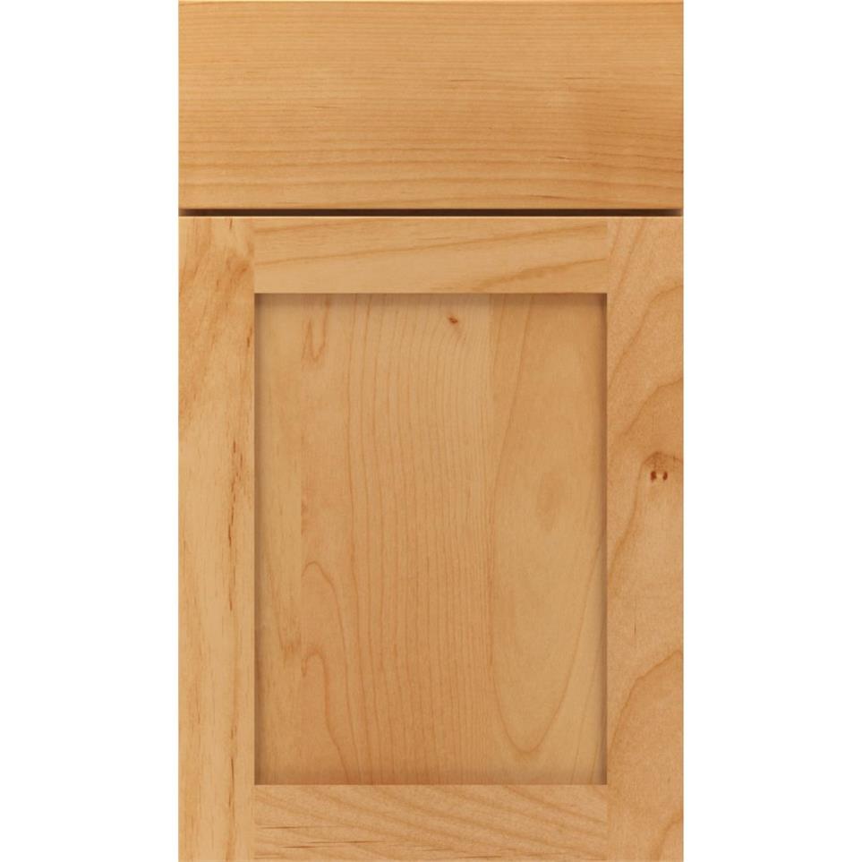 Square Natural Light Finish Square Cabinets