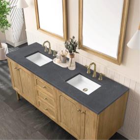 Base with Sink Top Light Oak Light Finish Vanities