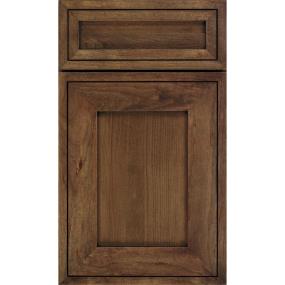 Square Mink Dark Finish Square Cabinets