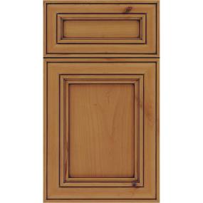 Square Ginger Mocha Glaze Glaze - Stain Square Cabinets