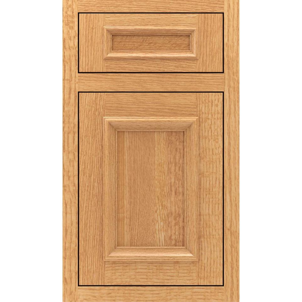 5 Piece Natural Light Finish 5 Piece Cabinets