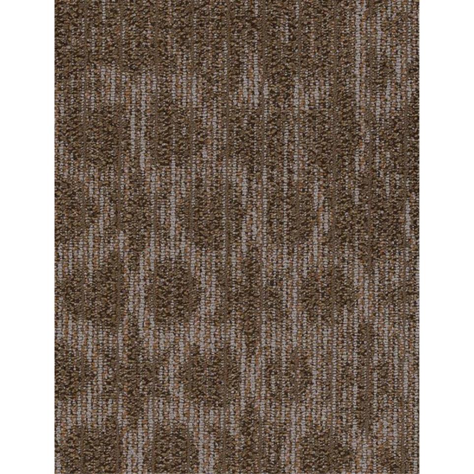 Loop Pattern Brown Carpet Tile