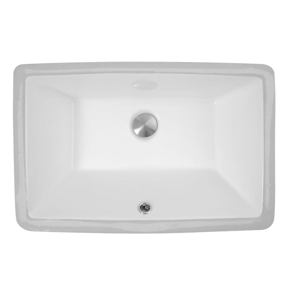 Bath White  Bathroom Sinks