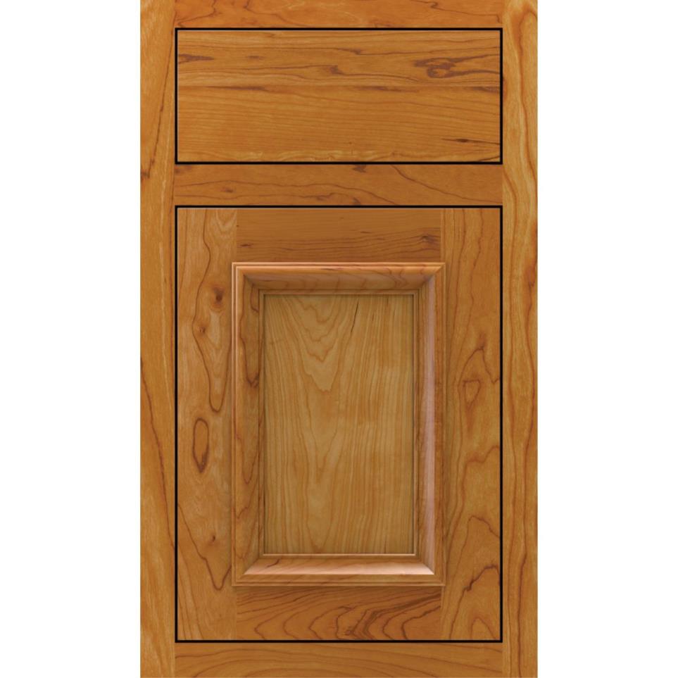 Square Wheatfield Light Finish Square Cabinets