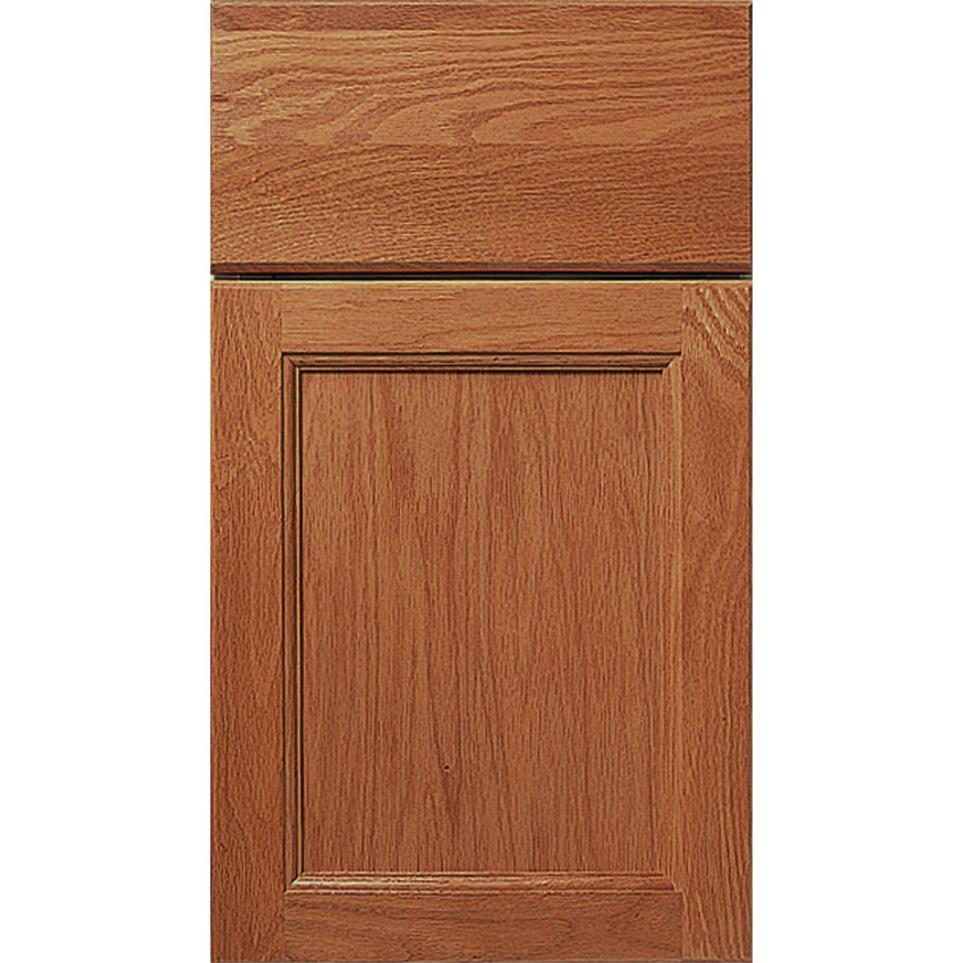 Square Spice Light Finish Square Cabinets