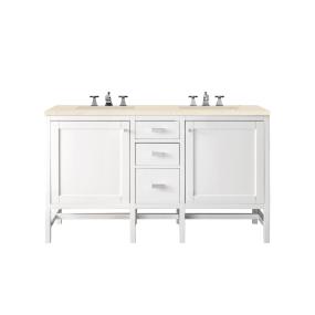 Base with Sink Top Glossy White White Vanities