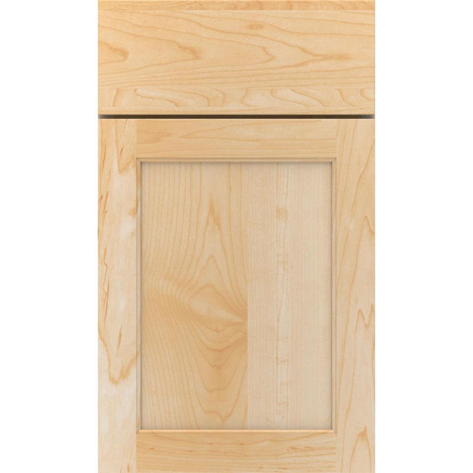 Square Natural Light Finish Square Cabinets