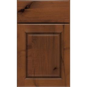 Square Tundra Dark Finish Square Cabinets