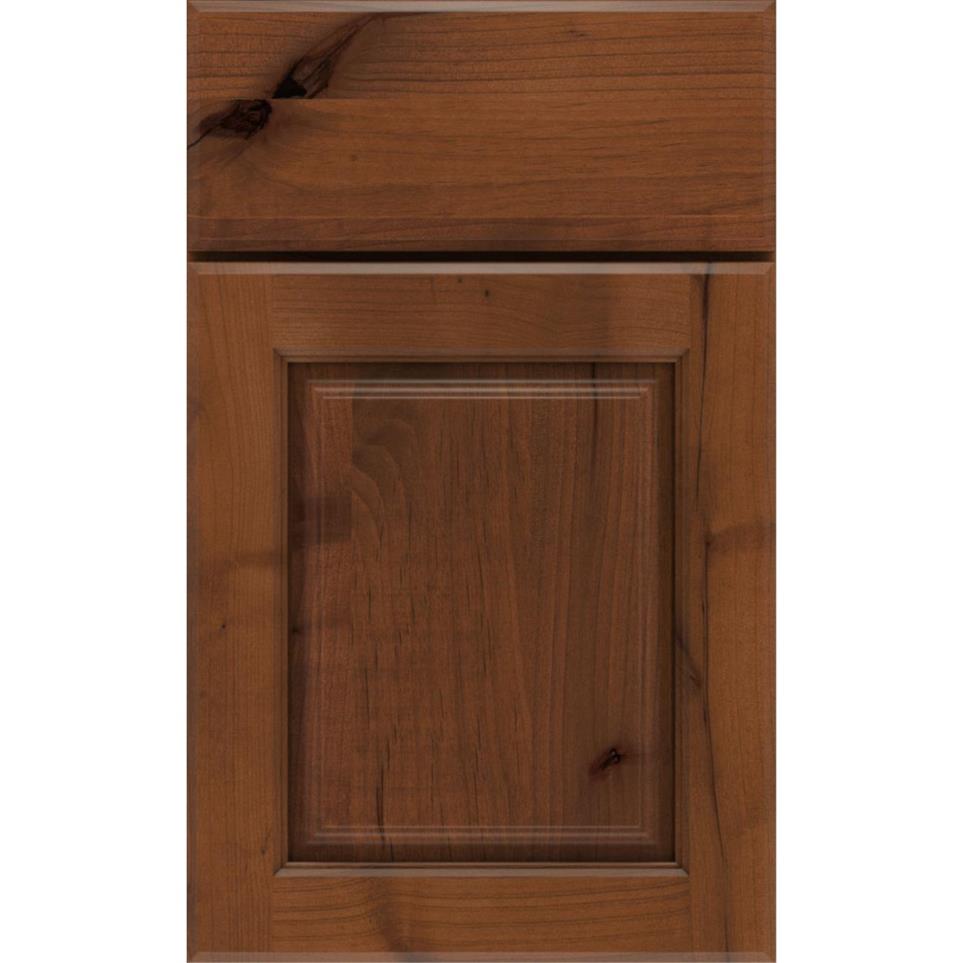 Square Tundra Dark Finish Square Cabinets